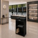 Ver imagem 1 de Balcão Caixa 60x40cm para Atendimento e Recepção Comercial com Gaveta