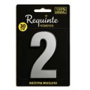 Ver imagem 3 de Número 2 Residencial Cromado 30 Cm Extra Grande - Requinte