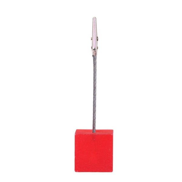 Kit 7 Unidades Porta Recado Lembrete Jacaré Vermelhos - 1