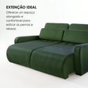 Ver imagem 4 de Sofá Confort Retrátil 3 Lugares 230cm Lisboa