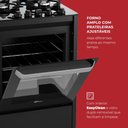 Ver imagem 6 de Fogão de Piso a Gás Fischer Fit Line 4 Bocas 93cm Trempe Iron Preto Bivolt