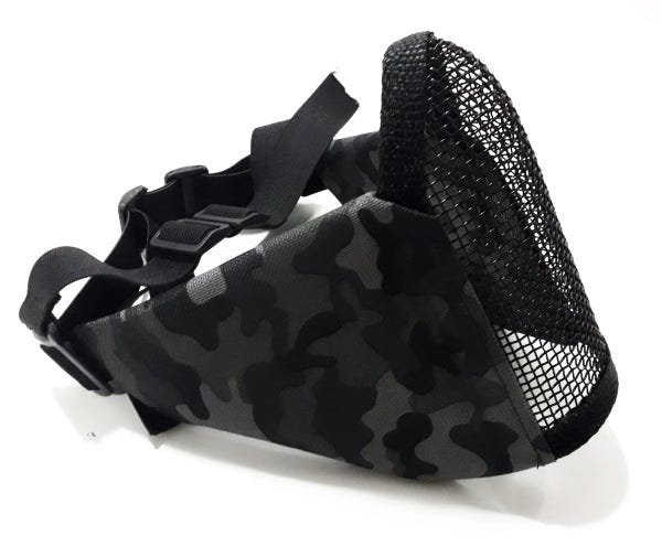 Mascara Meia Face Confort Woodland Black Airsoft - 1