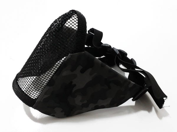 Mascara Meia Face Confort Woodland Black Airsoft - 3