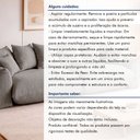 Ver imagem 4 de Sofá Cama Modular Orgânico Retrátil 3 Lugares Base Madeira Maciça 210 cm Marrocos