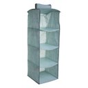 Ver imagem 1 de Organizador De Closet Para Pendurar Com 4 Prateleiras - 30X30X84Cm