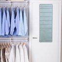 Ver imagem 2 de Organizador De Closet Para Pendurar Com 6 Repartições - 29X87Cm