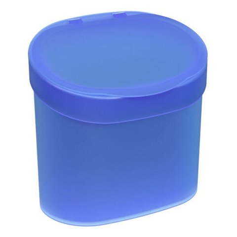 Lixeira Com Tampa Para Pia 22,8 X 15,6 X 22,4 Cm 4 L - Azul Coza