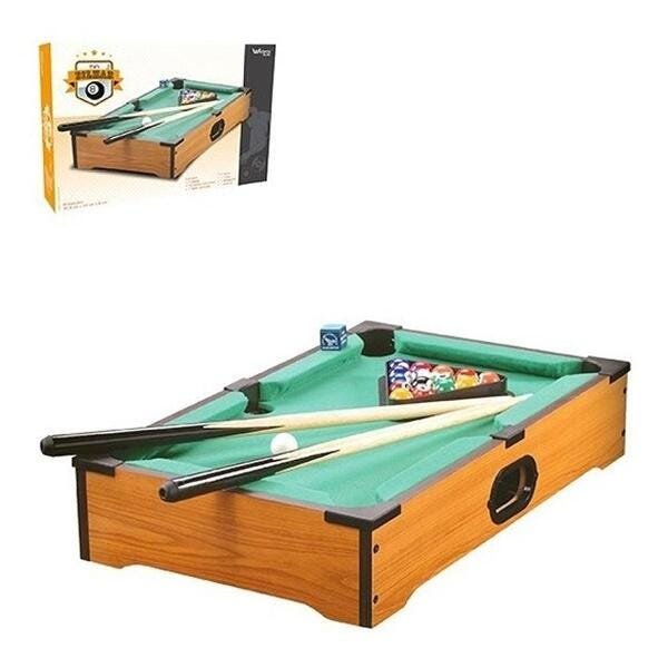 Jogo Mini Mesa De Sinuca Snooker Bilhar Infantil