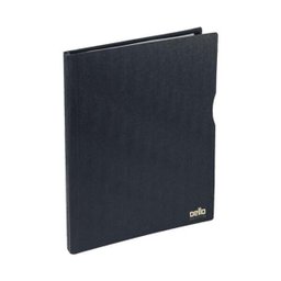 Pasta Catálogo A4 Preto Executive Com 50 Plásticos Dello - 1