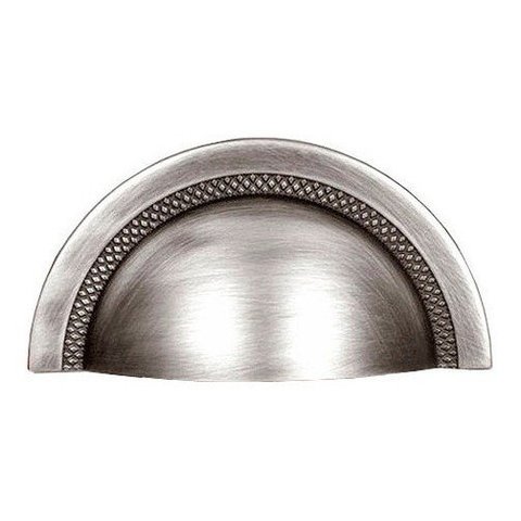 Puxador Shell 64mm Níquel Escovado Zen Design