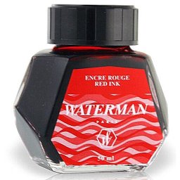 Vidro de Tinta Waterman Vermelho S0110730 - 1