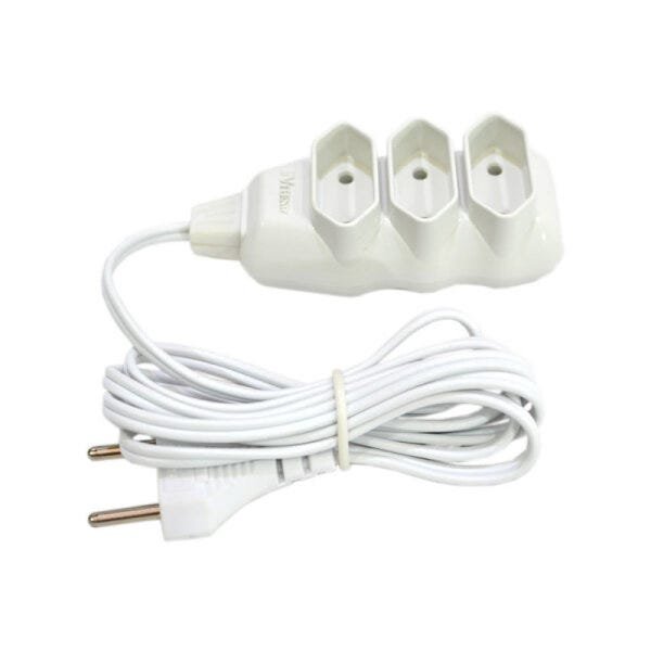 Kit 10 Extensões Tomada Multiplas Bivolte Cabo de 1,5 Metros - 1