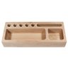 Porta Lápis, Caneta, Celular Organizador em Madeira Maciça - 5