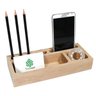 Porta Lápis, Caneta, Celular Organizador em Madeira Maciça - 1