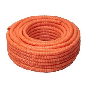 Eletroduto Corrugado Krona Laranja Flexível/Reforçado 32mmx25m