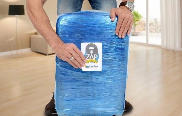 Zaptravel/ kit de embalagem de malas de viagem com seguro - 8