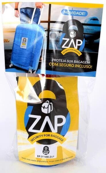 Zaptravel/ kit de embalagem de malas de viagem com seguro - 5