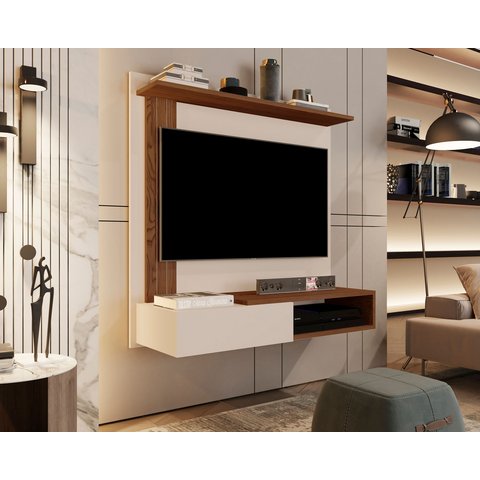 Painel para Tv Smart até 32 Polegadas Turim - Cores - Comprar Moveis em Casa: Off / Freijó
