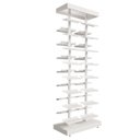 Ver imagem 1 de Kit Expositor de Calçados com 2 Coluna e 30 Suportes Chapa Screw Comac Branco