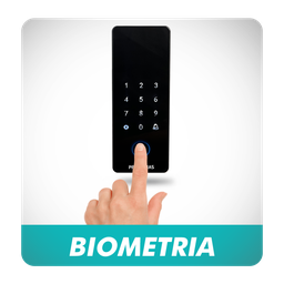Fechadura Digital Biométrica Athenas para Porta de Madeira - 2