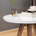 Ver imagem 3 de Conjunto Mesa Lateral Sofá Sala Pés Palito