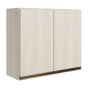 Ver imagem 1 de Armario Aereo 2 Portas Mdf 80 Cm Kali 12211 Bianco Toq Bianco Toq Nicioli