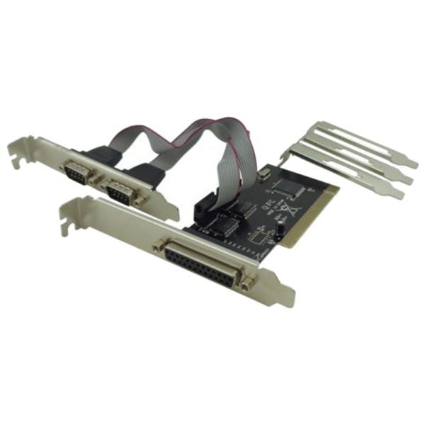 Placa Multi Serial Placa Multiserial 01 Paralela Db25 E 2 Seriais Db9 Feasso | MadeiraMadeira