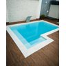 Borda Piscina Atermica  boleada 50x25x2,0cm Branca - Silvano Schwanke Linha Premium - 2