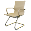 Ver imagem 6 de Kit 02 Cadeiras Diretor Fixa Charles Eames Cromada Nude