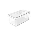 Ver imagem 7 de Kit Organizador de Geladeira Clear Fresh 4 Peças Transparente ou