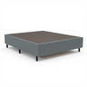 Base Cama Box Casal Padrão 138x188x37 Cor Cinza - 1