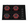 COOKTOP 4 BOCAS VENAX ARENA PRETO/VERMELHO GAS GLP - 2