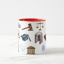 Ver imagem 2 de Caneca Personalizada com Profissão de Direito Pronta Entrega