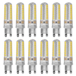 Kit 10 Lâmpadas Led Halopin G9 5W Branco Frio para Lustres - 1