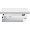 Ver imagem 1 de Porta Papel Higiênico de Parede Banheiro Inox Cromado F.max