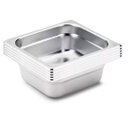 Ver imagem 1 de CONJ 5 Cuba Gastronômica Inox GN 1/6x65 mm 1,0 L SB