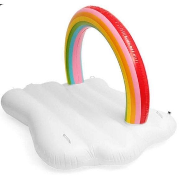 Colchão Inflável ArcoÍris 2M Cama Flutuante Giant Inflatable - 1