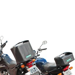 Kit 3 Bauletos para Moto Flexível Dobravel 38L Bauflex Bagageiro Impermeável - 2