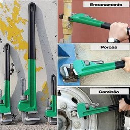 Chave Grifo 18'' Pol Profissional Tubulações Encanamento - 7