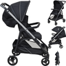 Carrinho de Bebe com Bebe Conforto Burigotto Tak Metal Silver - 2