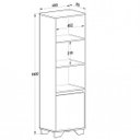 Ver imagem 6 de Conjunto Rack com Painel para 60 Polegadas e Estante Benevello 2039 Quiditá