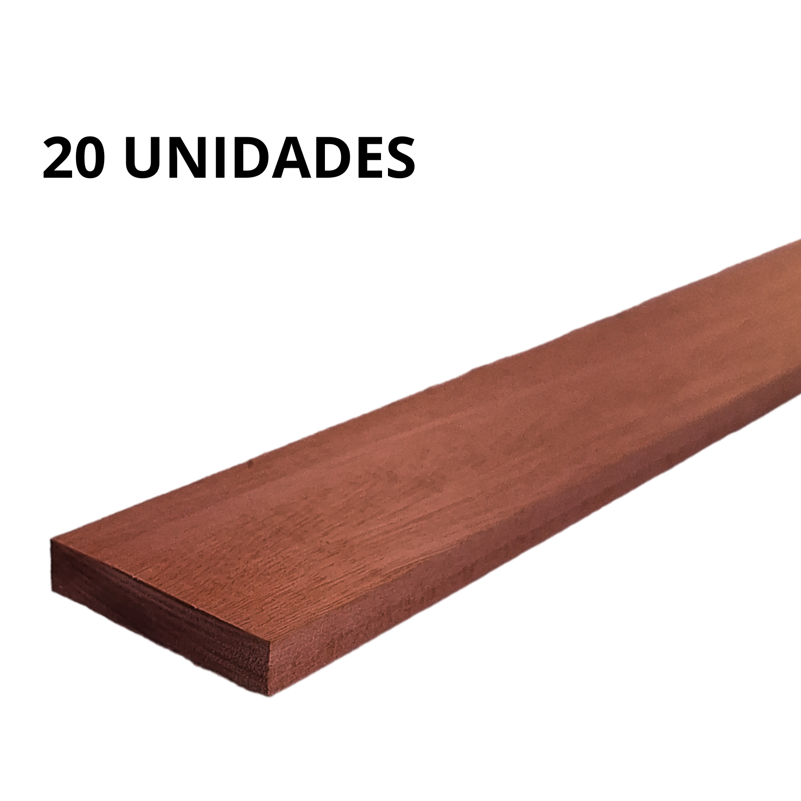 20 Ripas Sarrafos Eucalipto 1x5x100cm Aplainado Artesanato - 2