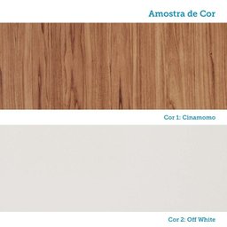 Guarda-Roupa Casal 3 Portas de Correr com Espelho e Pés 199cm 100% MDF Roma Espresso Móveis - 6