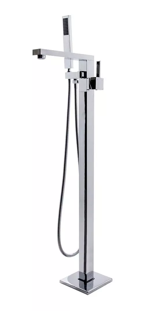 Monocomando Misturador de Piso com Ducha para Banheira Luxo | Elegância para o seu Banheiro Demima D - 1