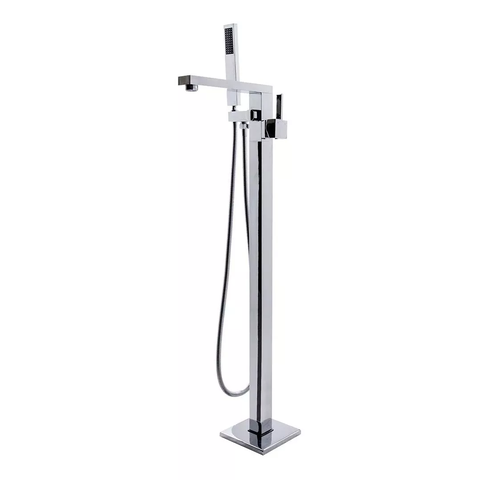 Monocomando Misturador de Piso com Ducha para Banheira Luxo | Elegância para o Seu Banheiro Demima D
