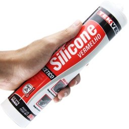 Borracha Silicone Vermelho Alta Temp 280gr Acético (TEKBOND) - 1