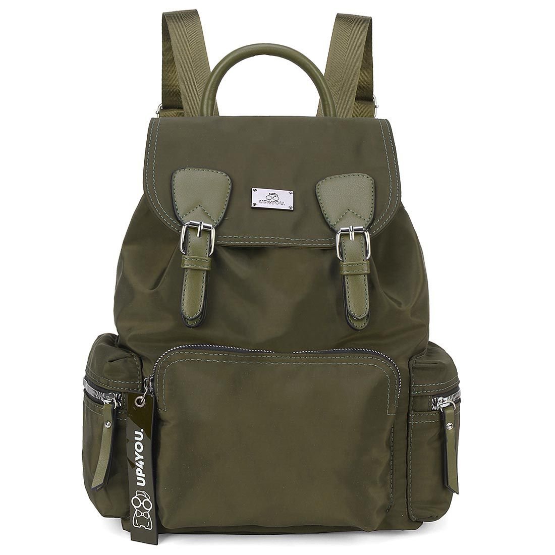 Mochila Feminina Up4You Bu78236 - Verde Escuro - Poliéster - 1