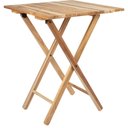 Ver imagem 1 de Mesa de Madeira Dobrável Tramontina Lille em Madeira Mista com Acabamento Natural Lixado