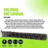 Filtro de Linha 6 Tomadas Cabo 3m Ipec - 3