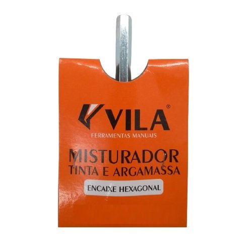 Misturador Tinta/Argamassa Encaixe Sextavado 60cm Vila - Unico - 2